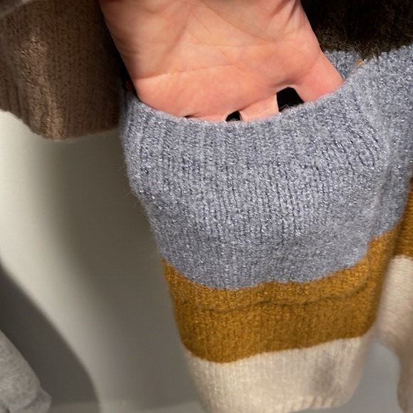 Striped sweater duster size XL. - Picture 6 of 6